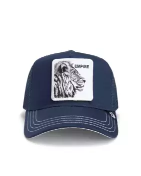 Бейсболка мужская с передним патчем Goorin Bros, темно-синий