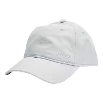 Бейсболка мужская серые из нейлона и полиамида HUGO BOSS