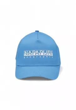 Бейсболка Napapijri с логотипом, светло-голубой