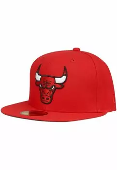 Бейсболка NBA CHICAGO BULLS New Era, цвет red