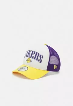 Бейсболка NBA RETRO TRUCKER UNISEX New Era, цвет purple