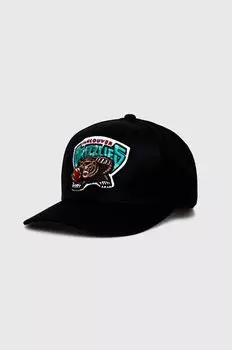 Бейсболка NBA VANCOUVER GRIZZLIES из смесовой шерсти Mitchell&Ness, черный