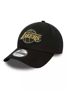 Бейсболка New Era 9FORTY Los Angeles Lakers, черный