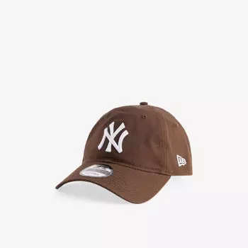 Бейсболка New Era 9Twenty New York Yankees из хлопка, коричневый