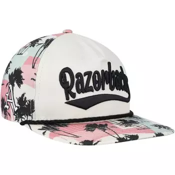 Бейсболка New Era Arkansas Razorbacks, кремовый