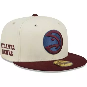 Бейсболка New Era Atlanta Hawks, кремовый