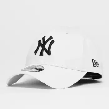 Бейсболка New Era Baseball-Cap 9Forty League Basic MLB New York Yankees, белый/черный