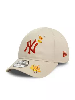 Бейсболка New Era, бежевый