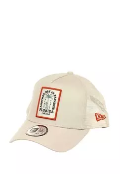 Бейсболка New Era, бежевый