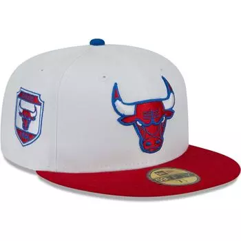 Бейсболка New Era Chicago Bulls, белый
