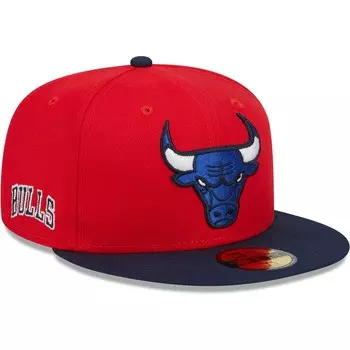 Бейсболка New Era Chicago Bulls, красный