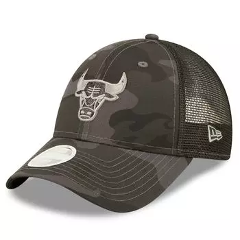 Бейсболка New Era Chicago Bulls, угольный