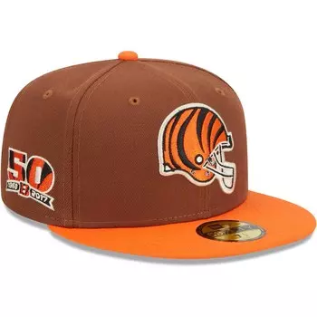 Бейсболка New Era Cincinnati Bengals, коричневый