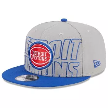 Бейсболка New Era Detroit Pistons, серый