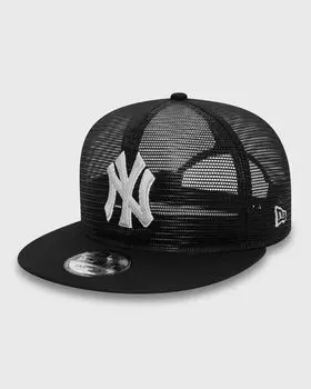 Бейсболка New Era Embroidered Mesh 9Fifty New York Yankees, черный