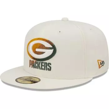 Бейсболка New Era Green Bay Packers, кремовый