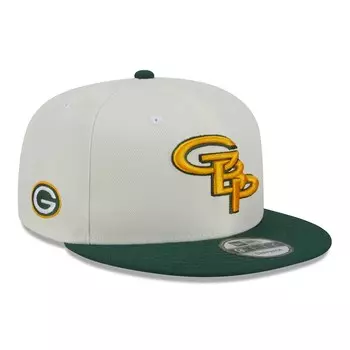 Бейсболка New Era Green Bay Packers, кремовый