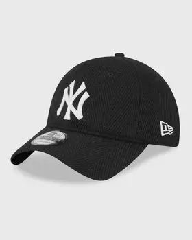 Бейсболка New Era Herringbone 9Twenty New York Yankees, черный