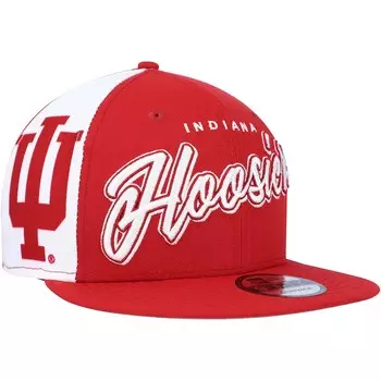 Бейсболка New Era Indiana Hoosiers, малиновый
