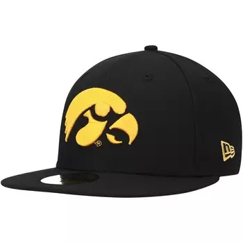 Бейсболка New Era Iowa Hawkeyes, черный