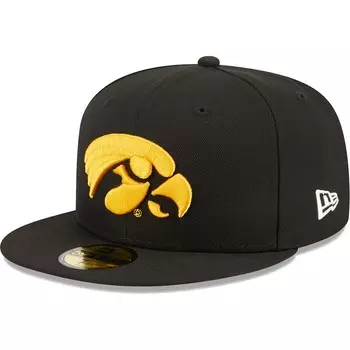 Бейсболка New Era Iowa Hawkeyes, черный