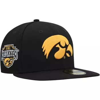 Бейсболка New Era Iowa Hawkeyes, черный