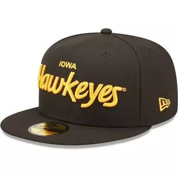 Бейсболка New Era Iowa Hawkeyes, черный