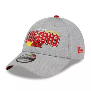 Бейсболка New Era Joey Logano, серый