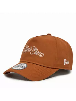 Бейсболка New Era, коричневый