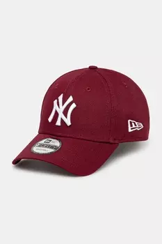Бейсболка New Era, красно-фиолетовый
