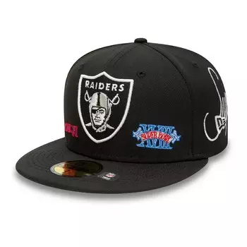 Бейсболка New Era Las Vegas Raiders, черный