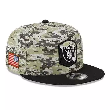 Бейсболка New Era Las Vegas Raiders, камуфляж