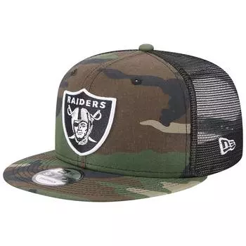 Бейсболка New Era Las Vegas Raiders, камуфляж