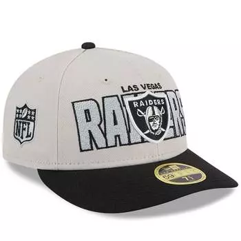 Бейсболка New Era Las Vegas Raiders, серый