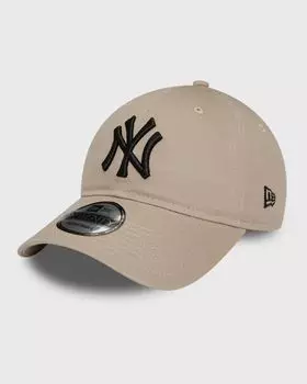 Бейсболка New Era League Ess 9Twenty New York Yankees, коричневый