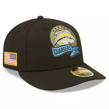Бейсболка New Era Los Angeles Chargers, черный