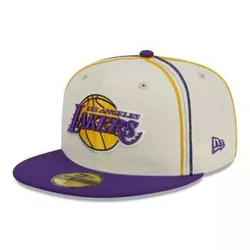 Бейсболка New Era Los Angeles Lakers, кремовый