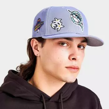 Бейсболка New Era Miami Marlins MLB Flower 9FIFTY Snapback, зеленый