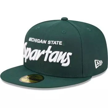 Бейсболка New Era Michigan State Spartans, зеленый