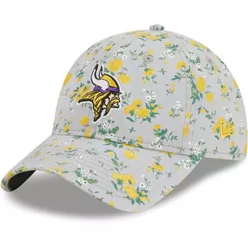 Бейсболка New Era Minnesota Vikings, серый