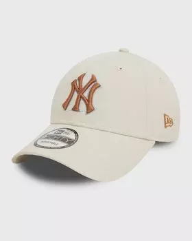 Бейсболка New Era Mlb Patch 9Forty New York Yankees, цвет open white