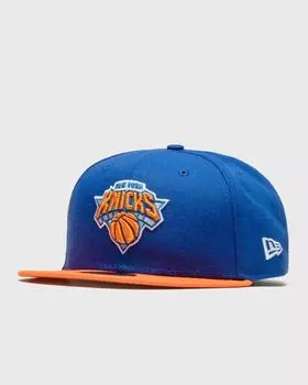 Бейсболка New Era Nba Basic Cap New York Knicks, цвет blue/orange