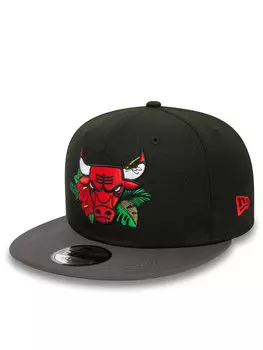 Бейсболка New Era Nba Floral 950 Bulls 60503483, черный
