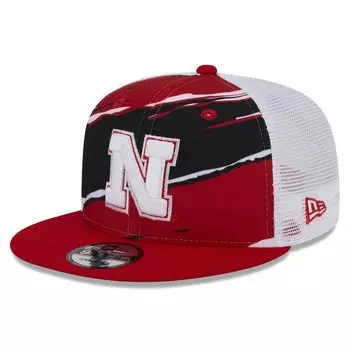 Бейсболка New Era Nebraska Huskers, алый