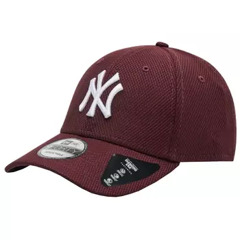 Бейсболка NEW ERA New Era 9FORTY Diamond New York Yankees MLB, темно красный