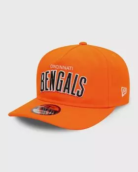 Бейсболка New Era Nfl Coaches 9Fifty Aframe Cincinnati Bengals, оранжевый