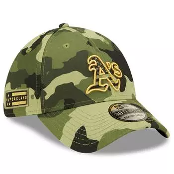 Бейсболка New Era Oakland Athletics, камуфляж