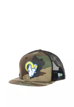 Бейсболка New Era, оливковый