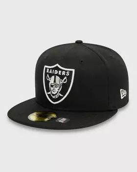 Бейсболка New Era Otc Nfl 59Fifty Las Vegas Raiders Otc, черный