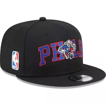 Бейсболка New Era Philadelphia 76Ers, черный